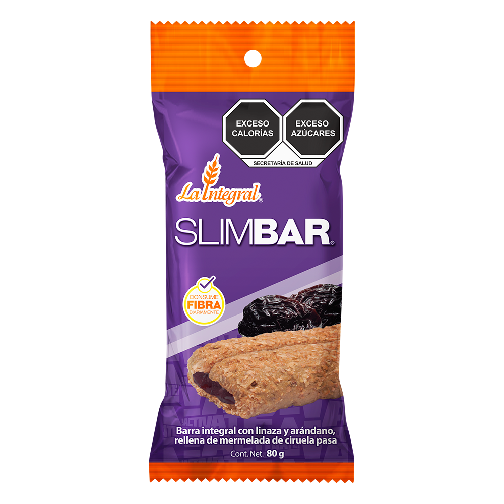 Galletas saludables con fibra La Integral Arte Familia SlimBar Galletas saludables con fibra La Integral Arte Familia SlimBar