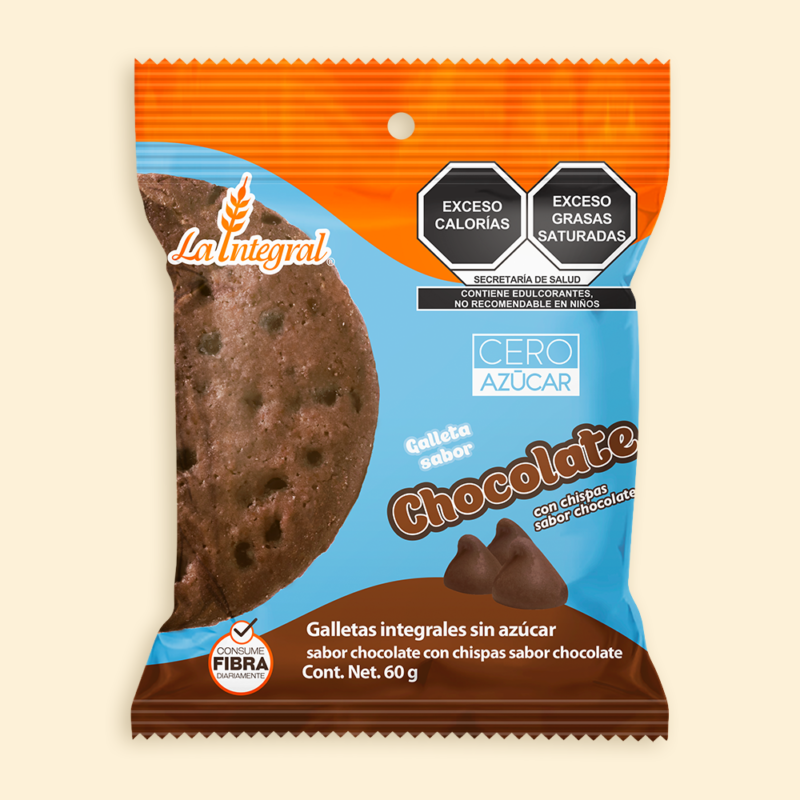 La Integral Presentacion CERO AZÚCAR CHOCOLATE 60g