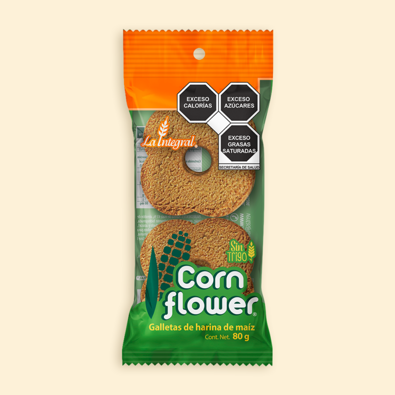 La Integral Presentacion CORN FLOWER 80g