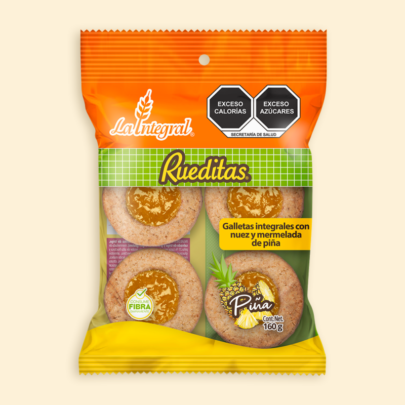 La Integral Presentacion RUEDITAS PIÑA 160g