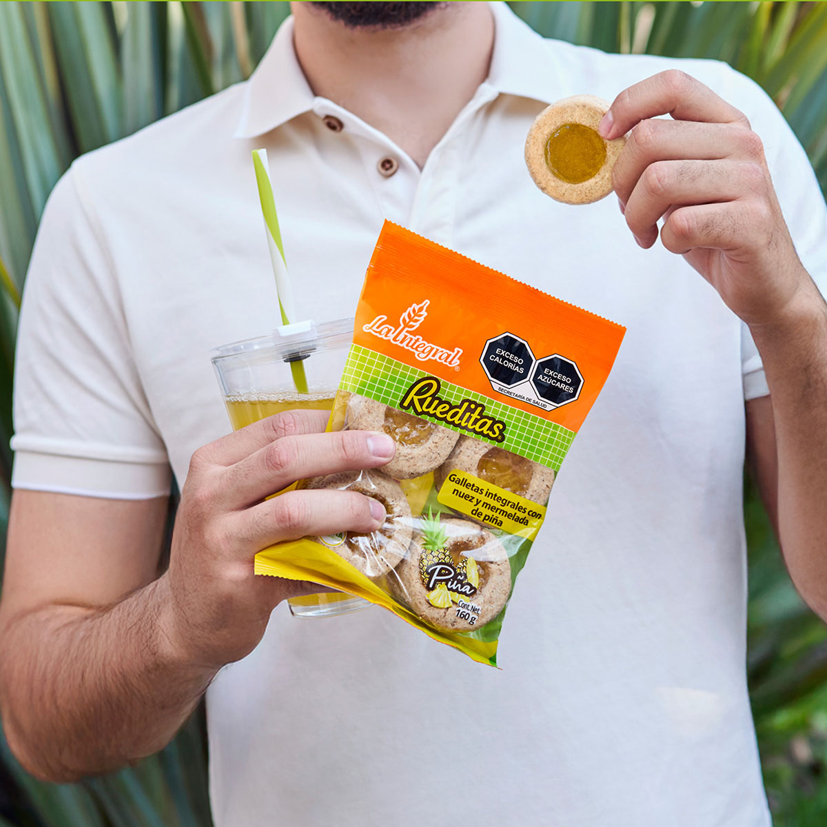 La Integral Rueditas Piña Vive Fibra